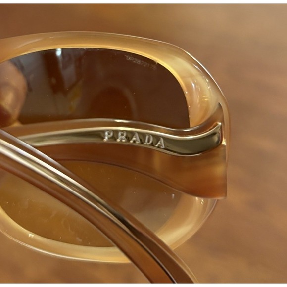 PRADA Sunglasses camel Ladies With Case SPR09L-A - Picture 14 of 14